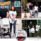 马雅舒混血爱女曝光 携洋老公全家逛超市